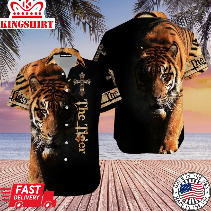 The Tiger Trendy Hawaiian Shirt For