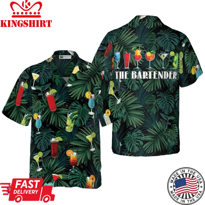 The Tropical Bartender Hawaiian Shirt