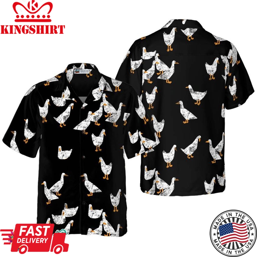 The Walking Ducks Hawaiian Shirt