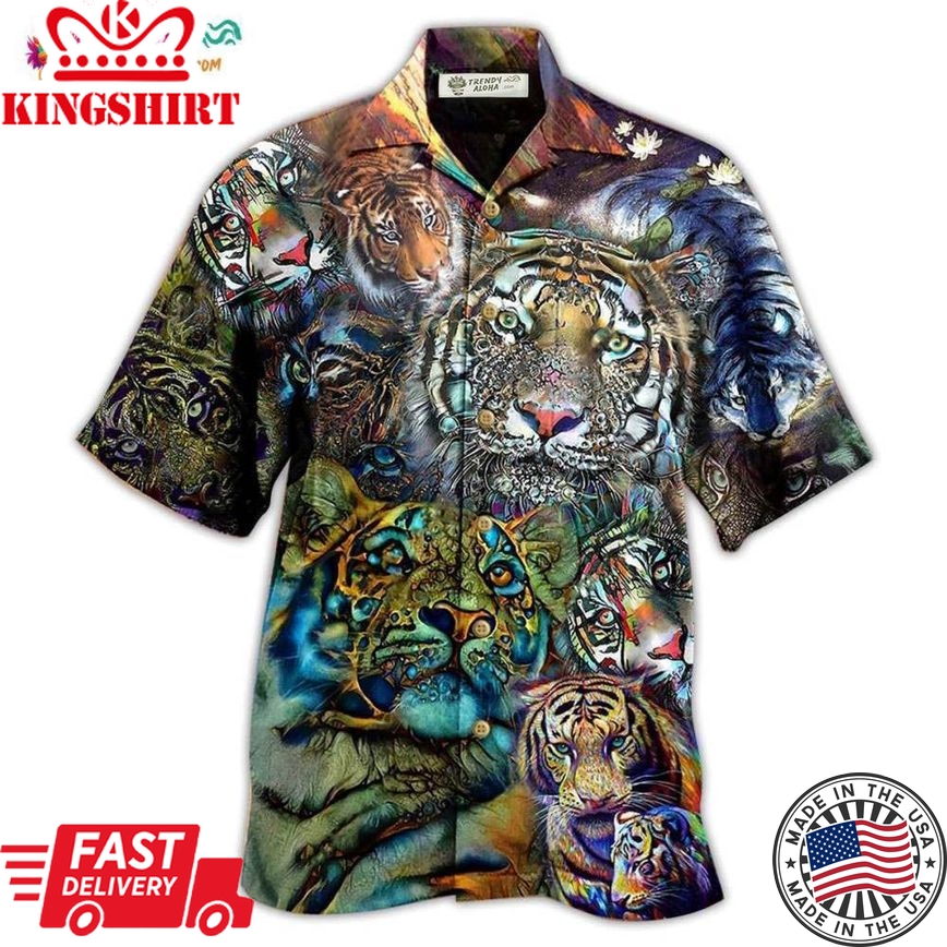 Tiger Lover Style Hawaiian Shirt