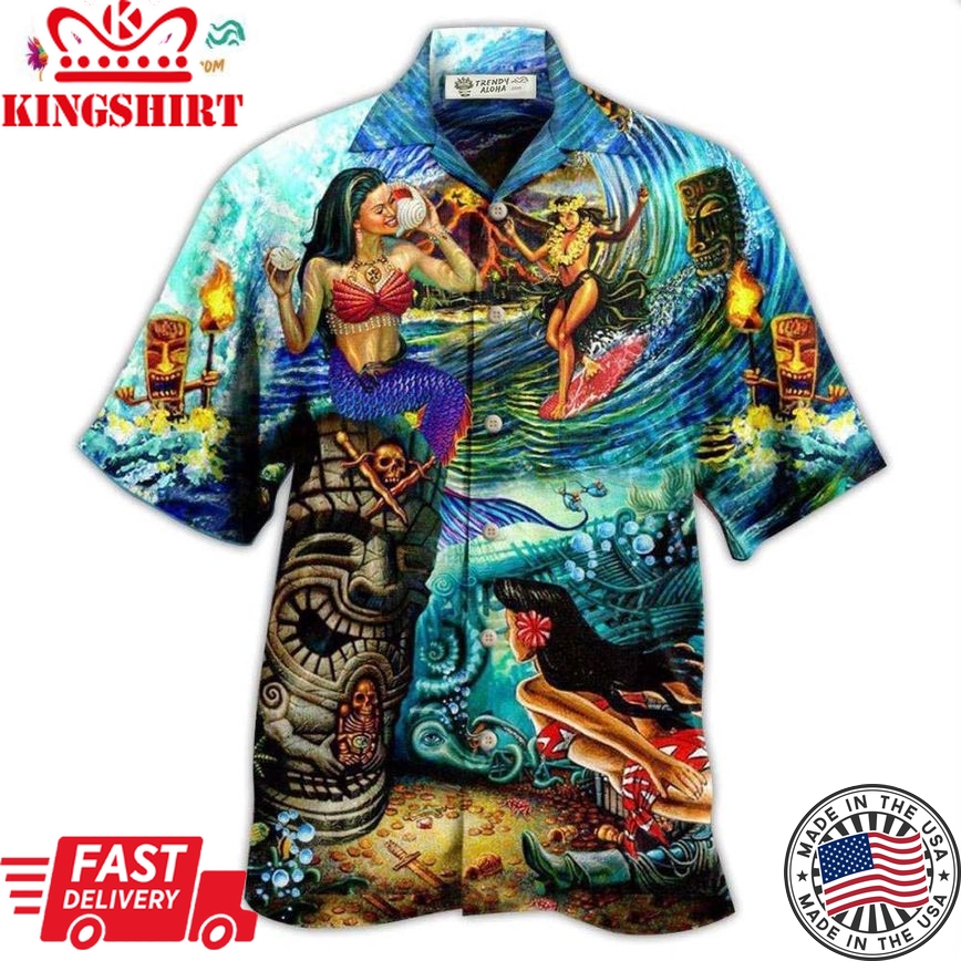 Tiki You Had Me At Aloha Hawaiian Shirt