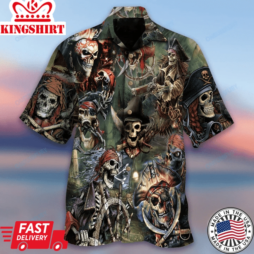 To Err Is Human To Arr Is Pirate Trendy Hawaiian Shirt