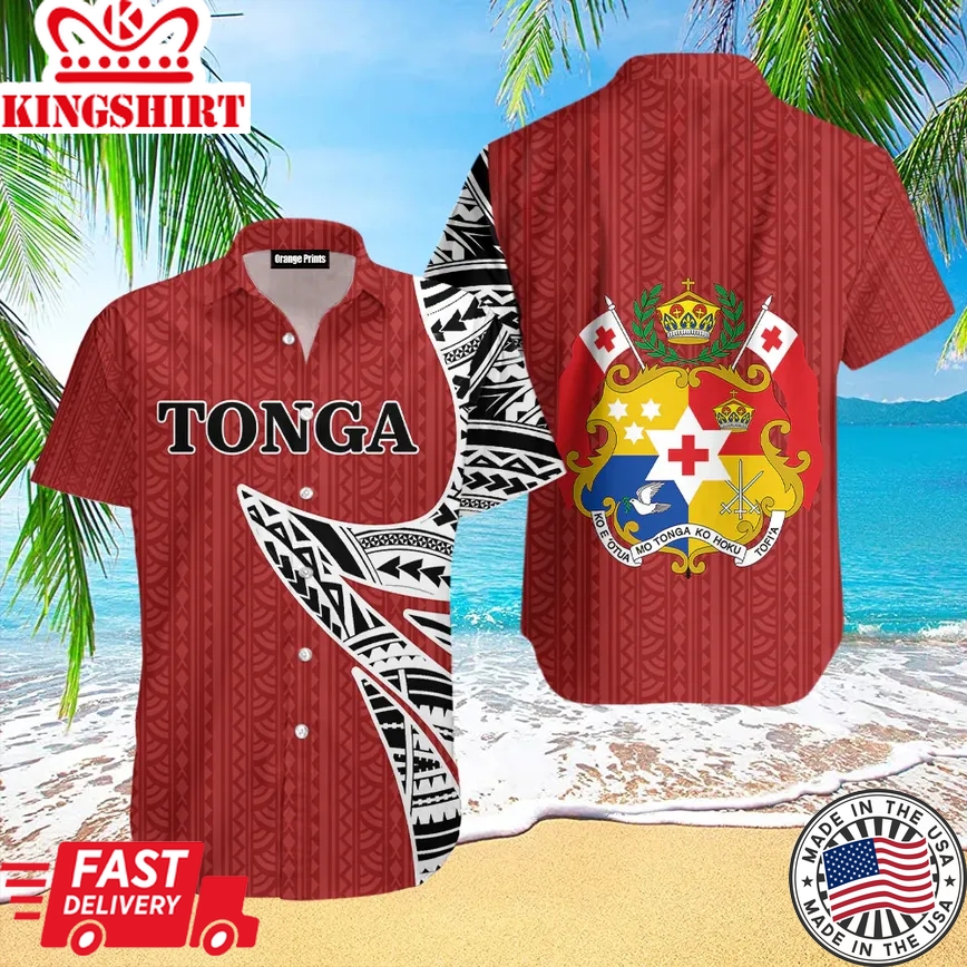 Tonga Trendy Hawaiian Shirt For