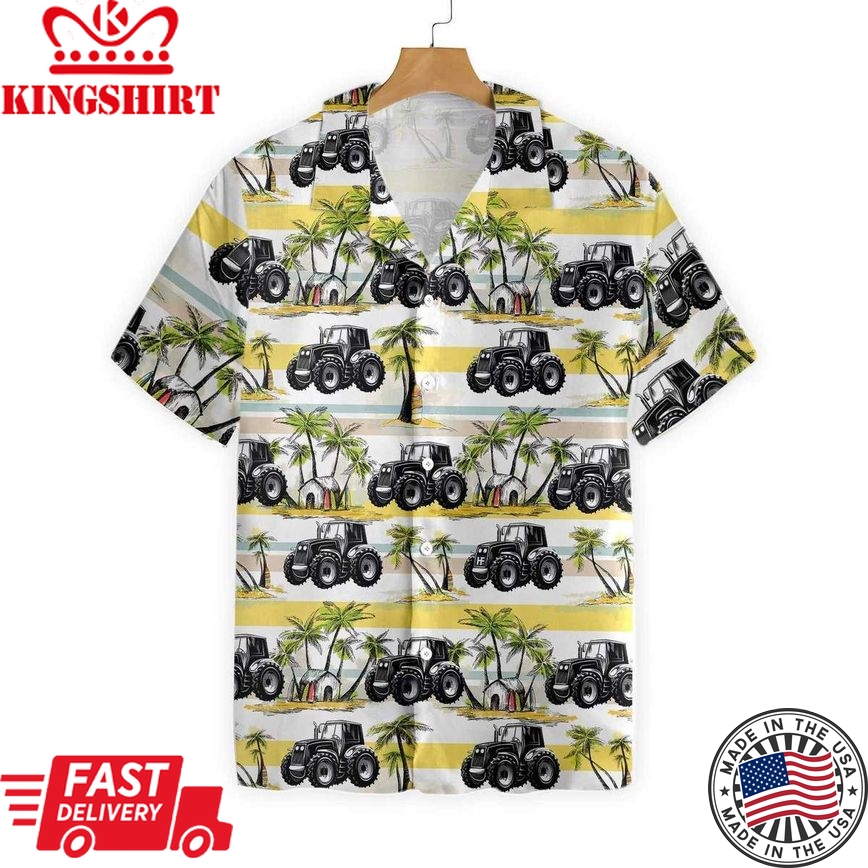 Tractor Trendy Hawaiian Shirt