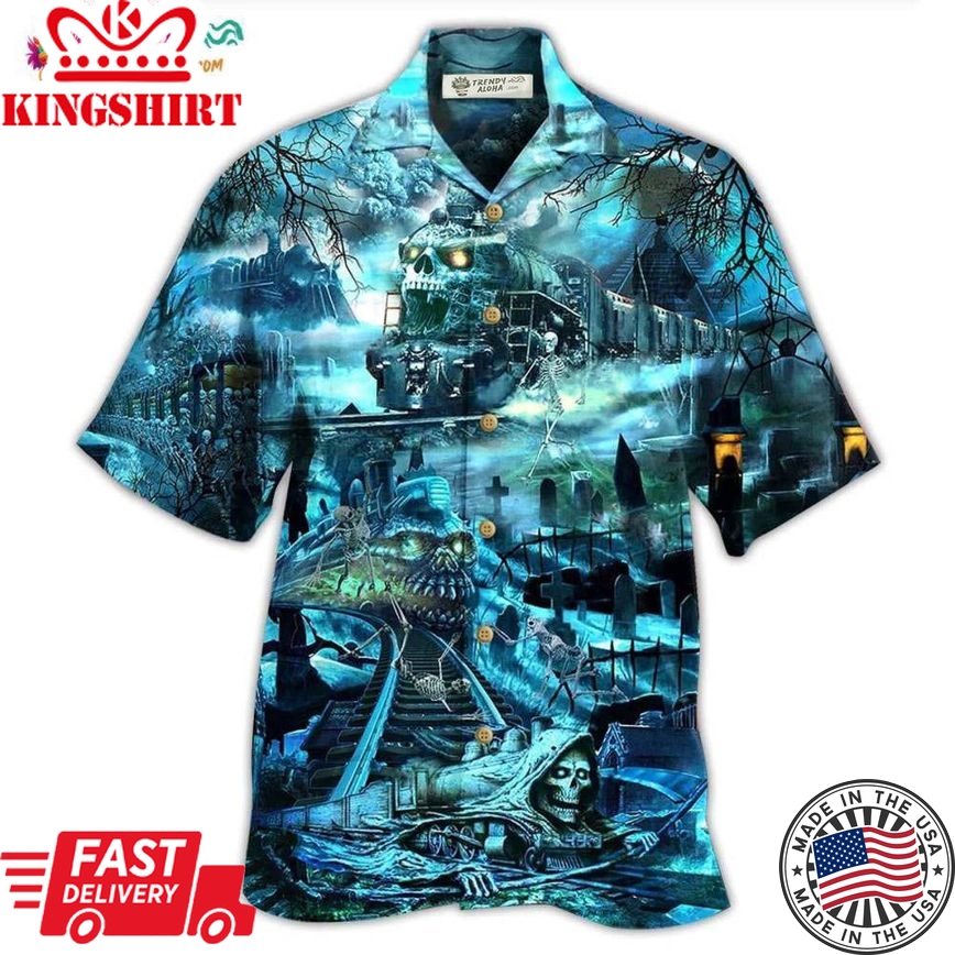 Train Ghost Honor Hawaiian Shirt