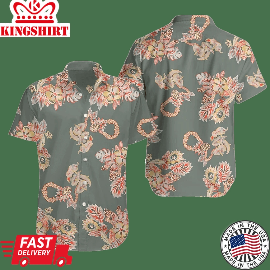 Tropical Aloha Trendy Hawaiian Shirt