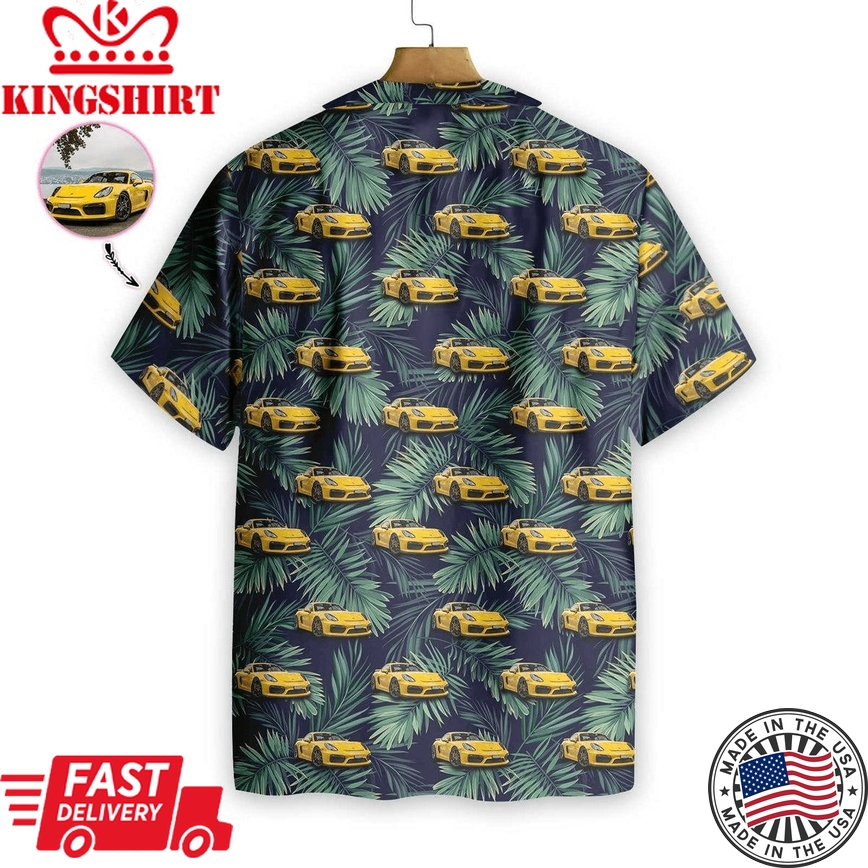 Tropical Car Custom Hawaiian Shirt