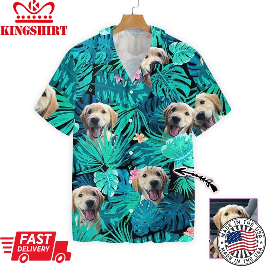 Tropical Dog Custom Hawaiian Shirt