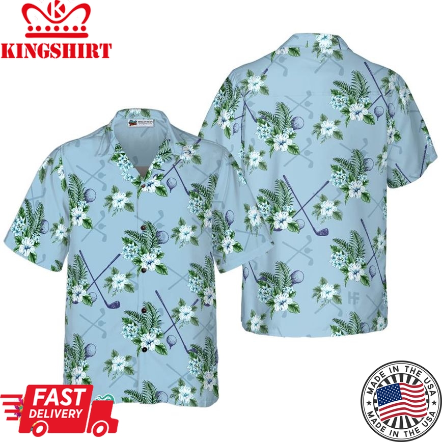 Tropical Golf 5 Hawaiian Shirt