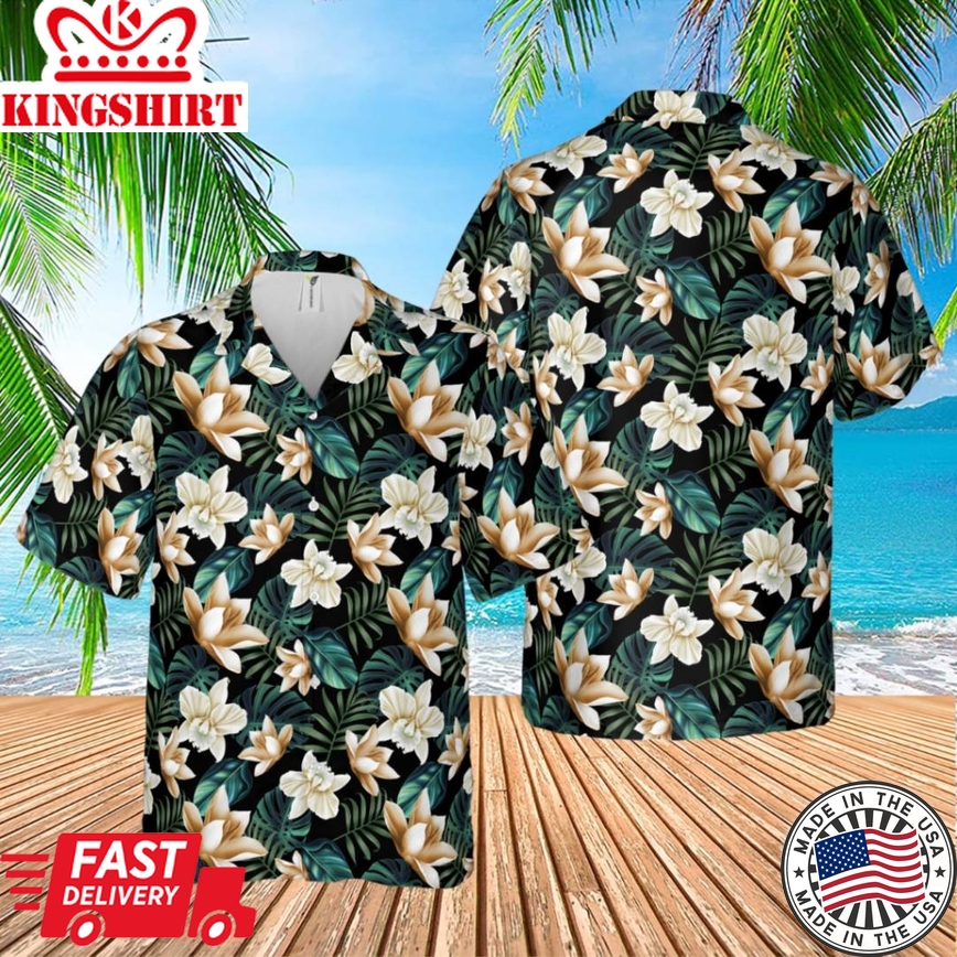 Tropical Pineapple Trendy Hawaiian Shirt: Sweet Delights in Paradise