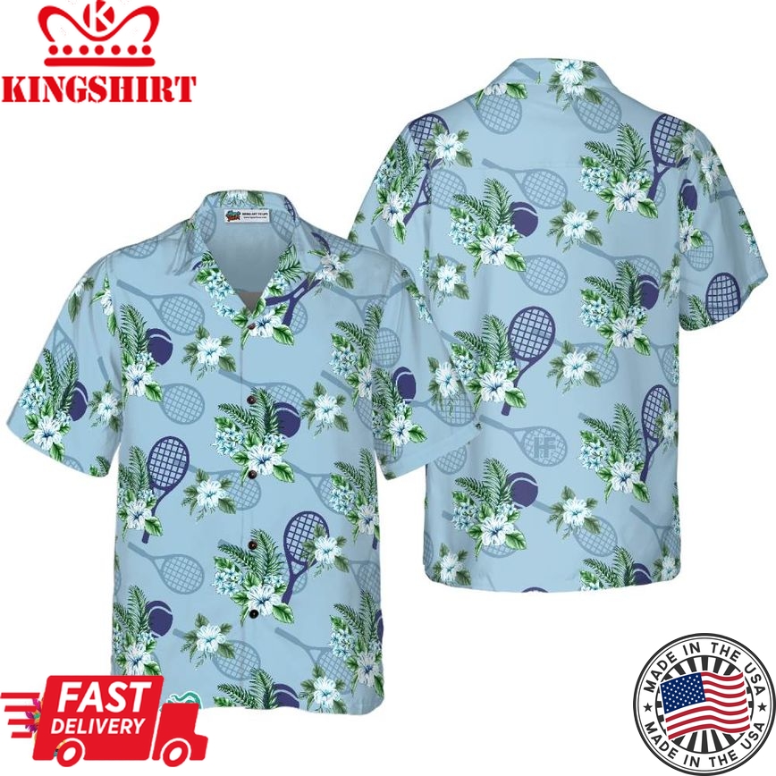 Tropical Tennis 5 Hawaiian Shirt