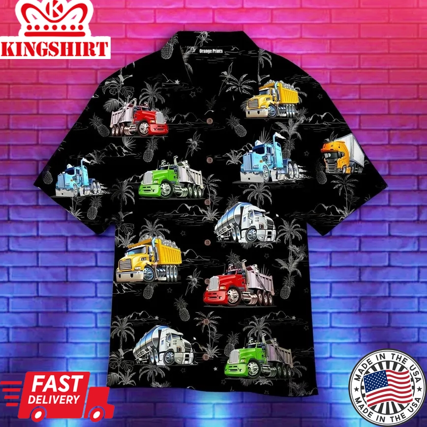 Trucker Love Their Job Trendy Hawaiian Shirt For