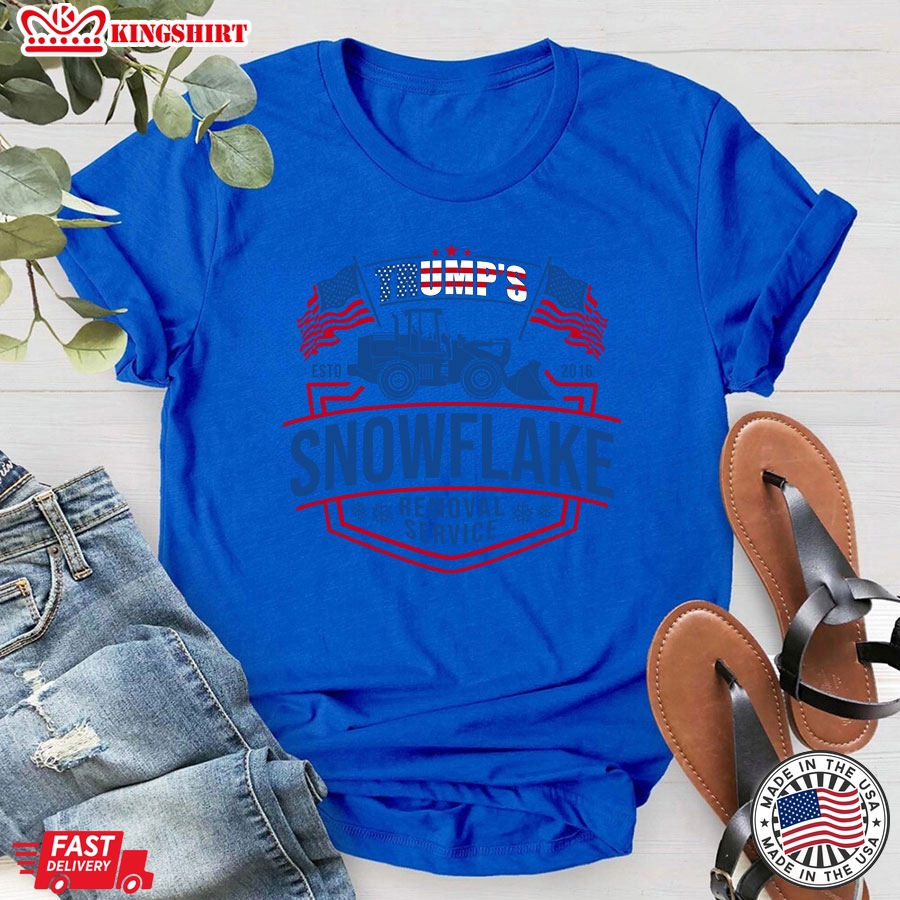 Trump's Snowflake Removal Service Donald Trump T-Shirt