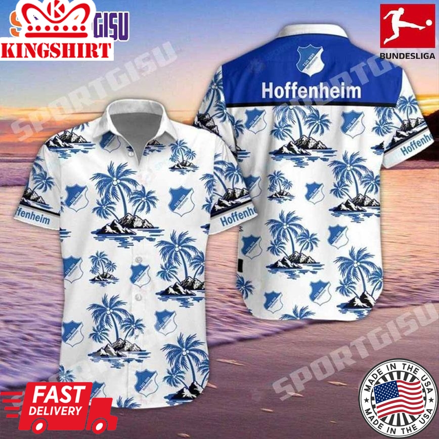 Tsg 1899 Hoffenheim Coconut Tree Trendy Hawaiian Shirt Aloha Shirt