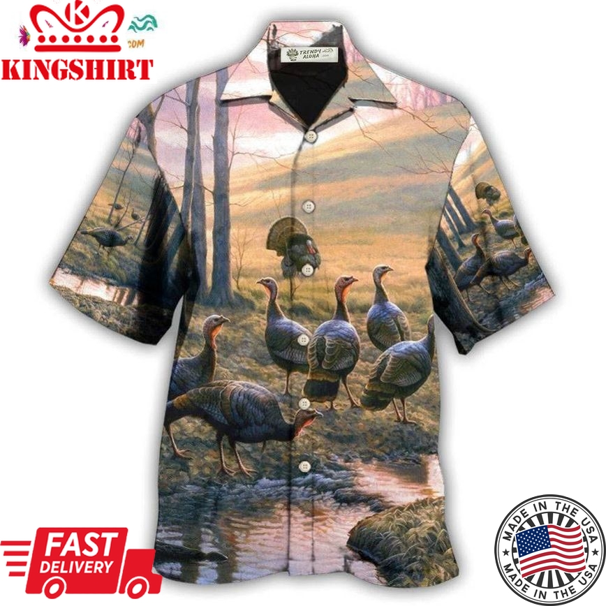 Turkey Beautiful Turkey Smile Hawaiian Shirt