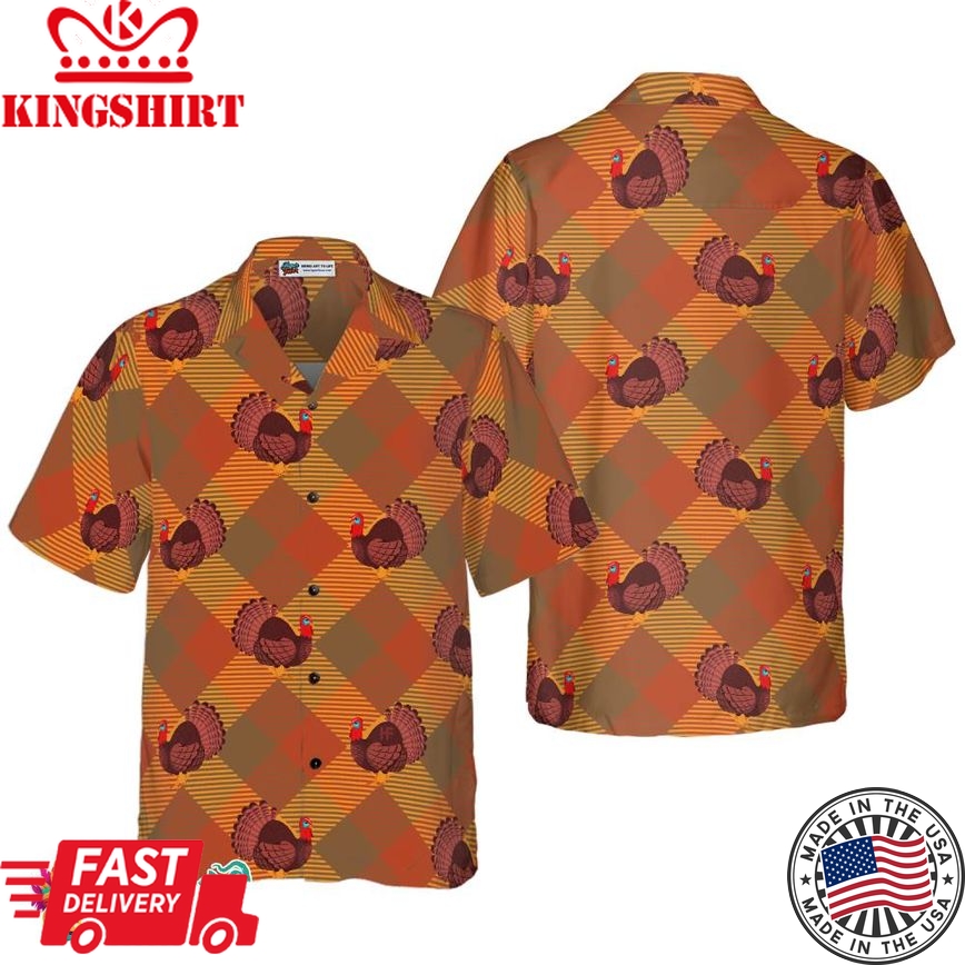 Turkey For Holiday Thanksgiving Hawaiian Shirt