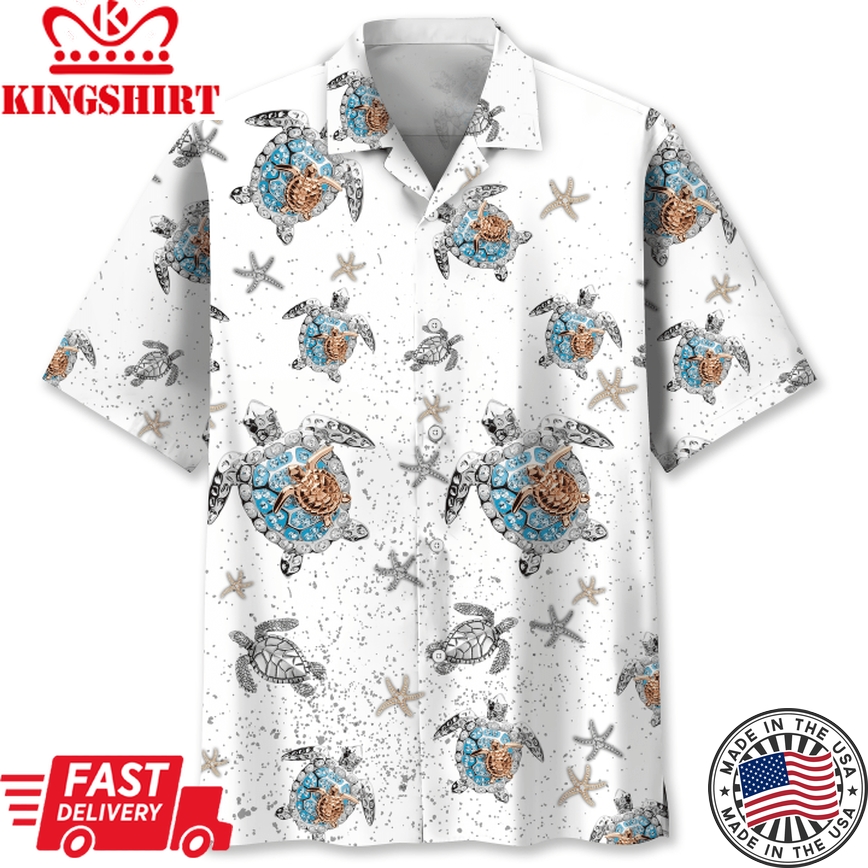 Turtle Hawaiian Beach Hawaii Shirt