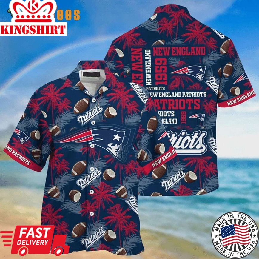 Ultra Cool Patriots Trendy Hawaiian Shirt, Gifts For Patriots Fans Perfect Gifts For Your Loved Ones