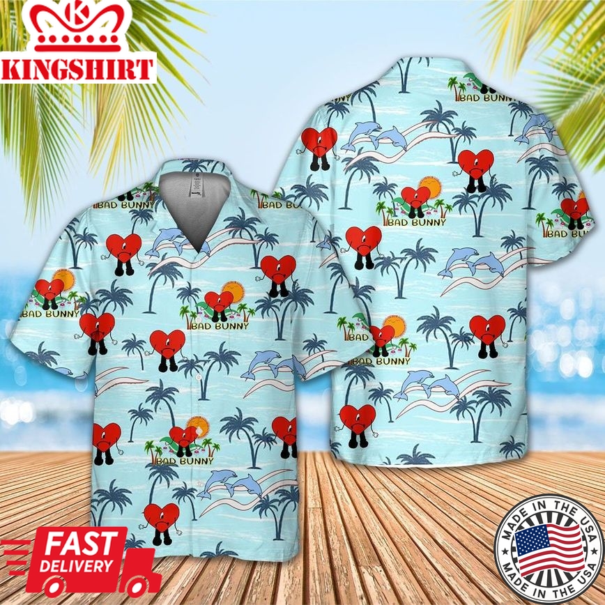 Un Verano Sin Ti Bad Bunny Hawaiian T Shirt