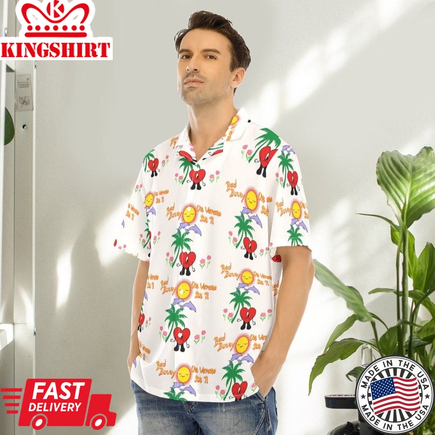 Un Verano Sin Ti Bad Bunny Summer Trendy Hawaiian Shirt