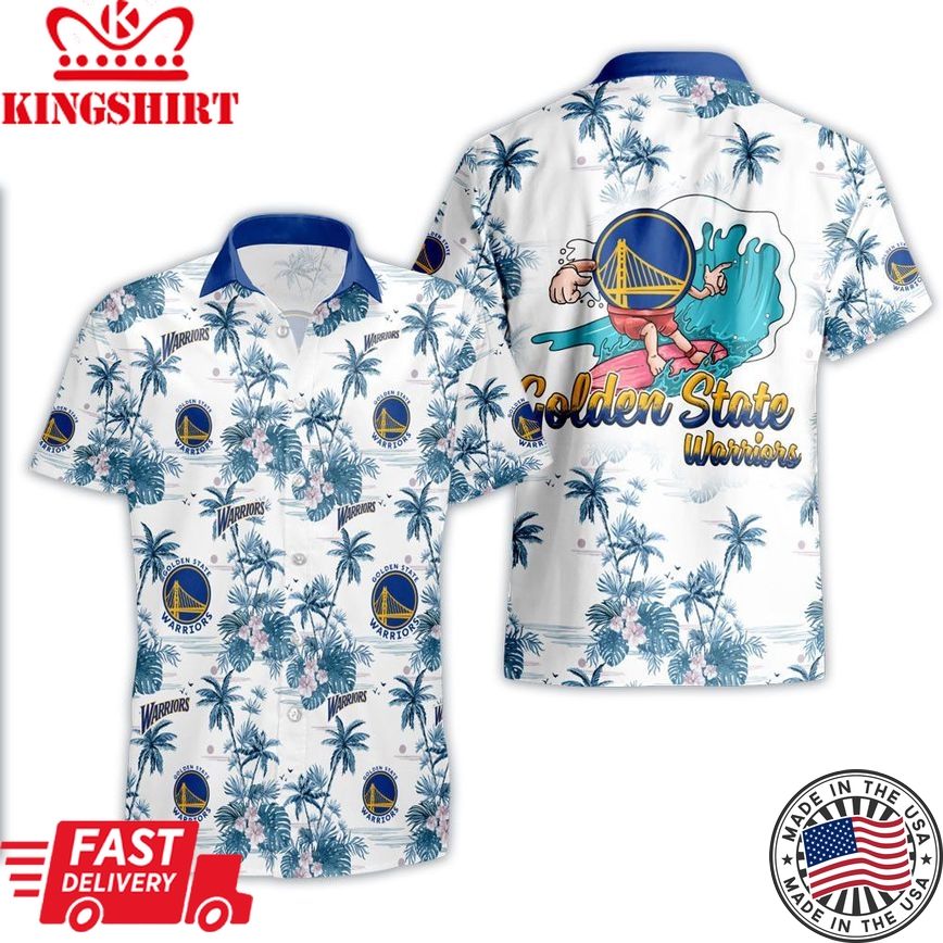 Unique Design Hawaiian Shirt Golden State Warriors