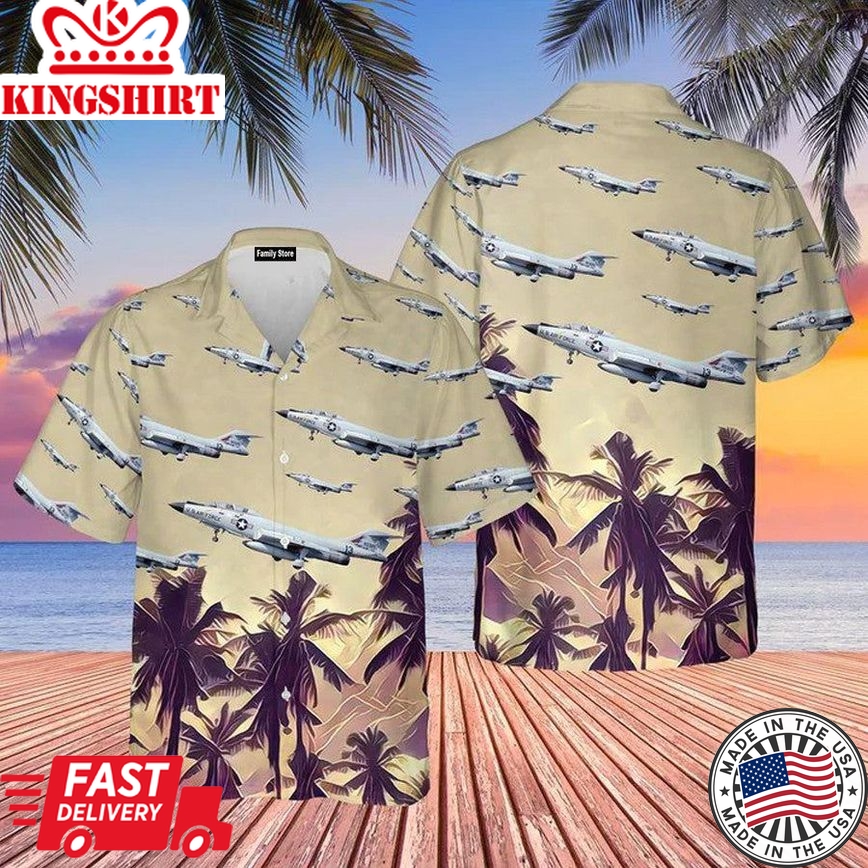 Us Air Force Mcdonnell Aloha Hawaiian Shirts