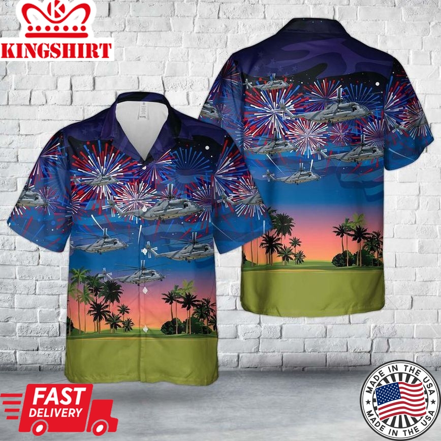 Us Air Force Sikorsky Mh-53M Pave Low Iv 69-5796, 4Th Of July Trendy Hawaiian Shirt