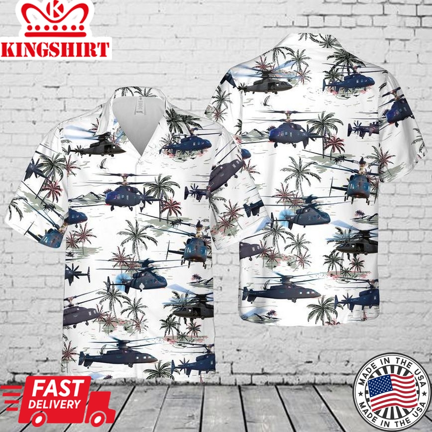 US Army SikorskyBoeing SB-1 Defiant Trendy Hawaiian Shirt: Military Fashion Statement