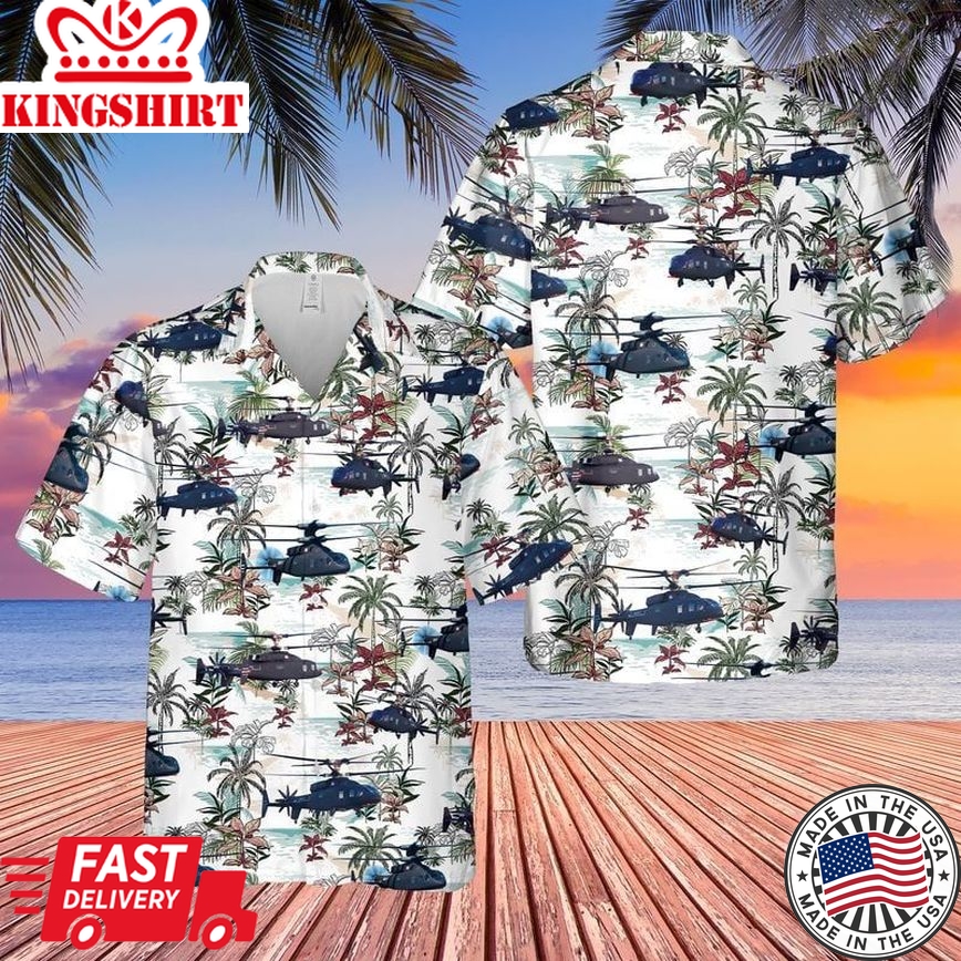 US Army SikorskyBoeing SB-1 Defiant Trendy Hawaiian Shirt: Military Inspired Apparel