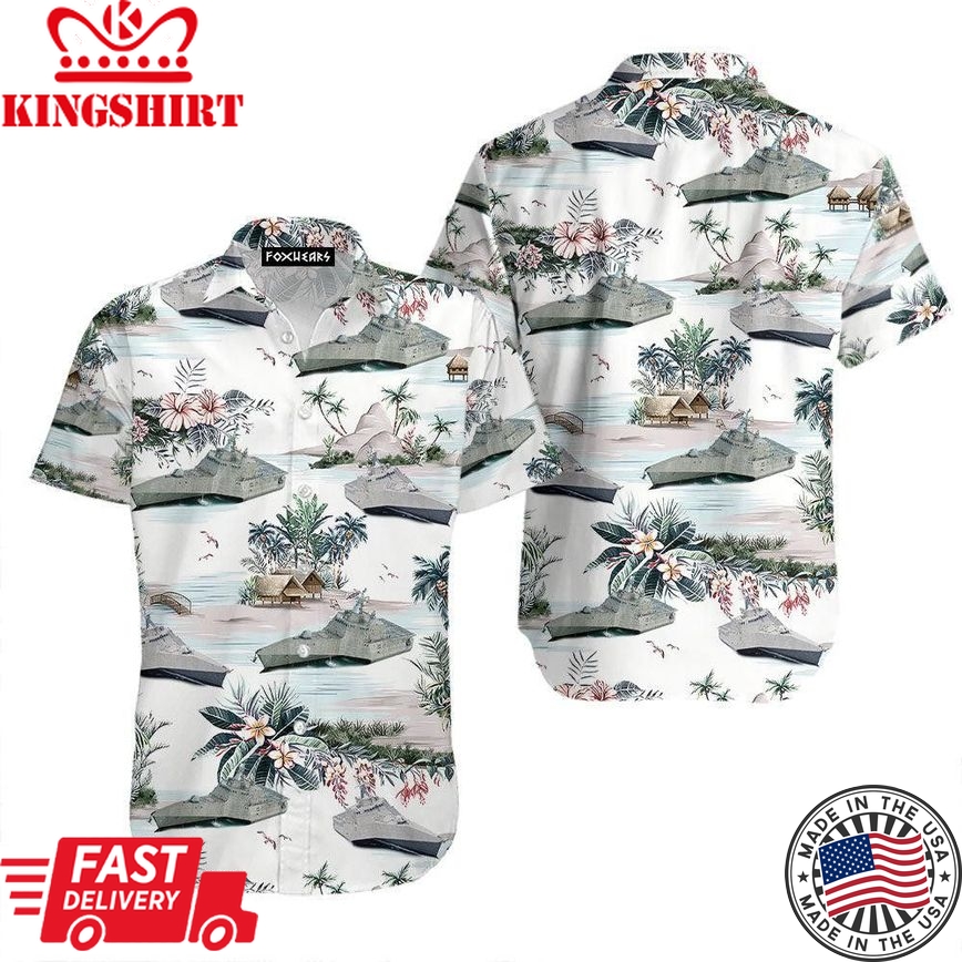 Us Navy Trendy Hawaiian Shirt