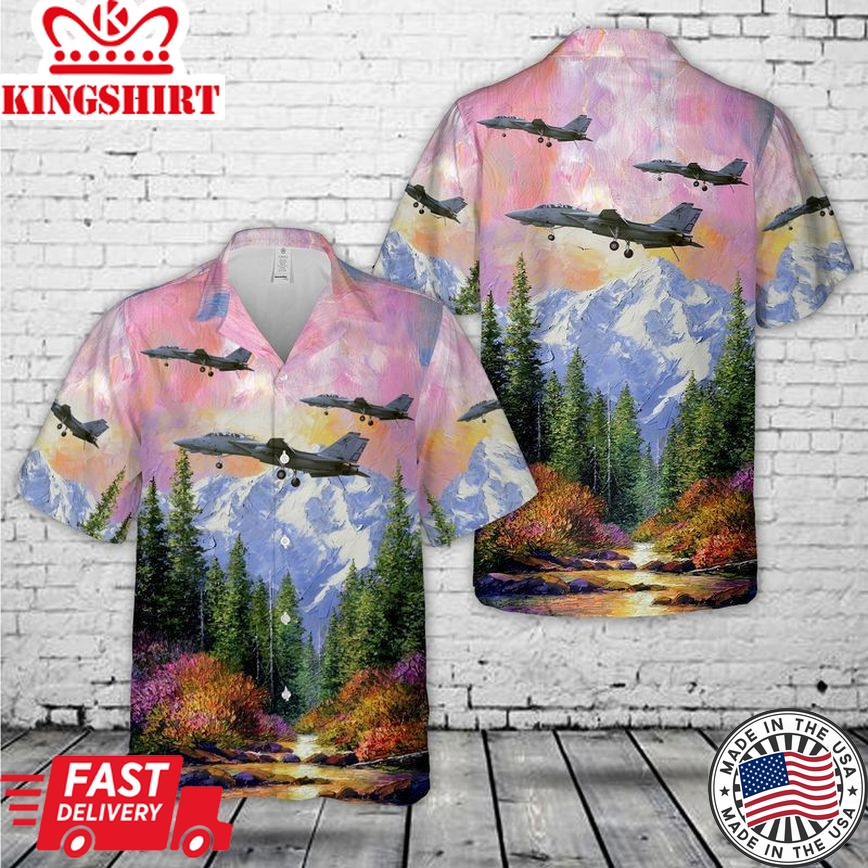 Us Navy Vf-101 &8220;Grim Reapers&8221; Grumman F-14B Tomcat Trendy Hawaiian Shirt