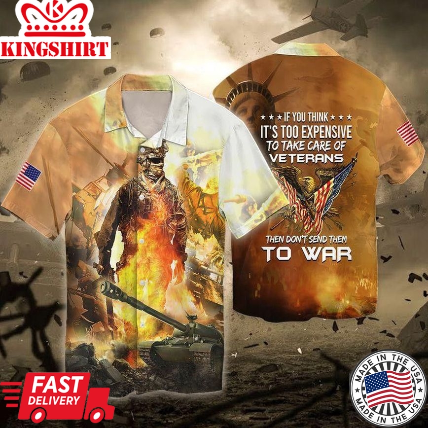 Us Veteran Trendy Hawaiian Shirt