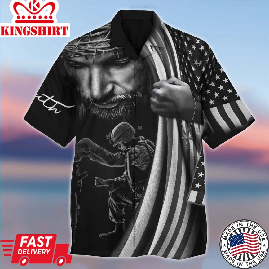 Us Veteran Trendy Hawaiian Shirt