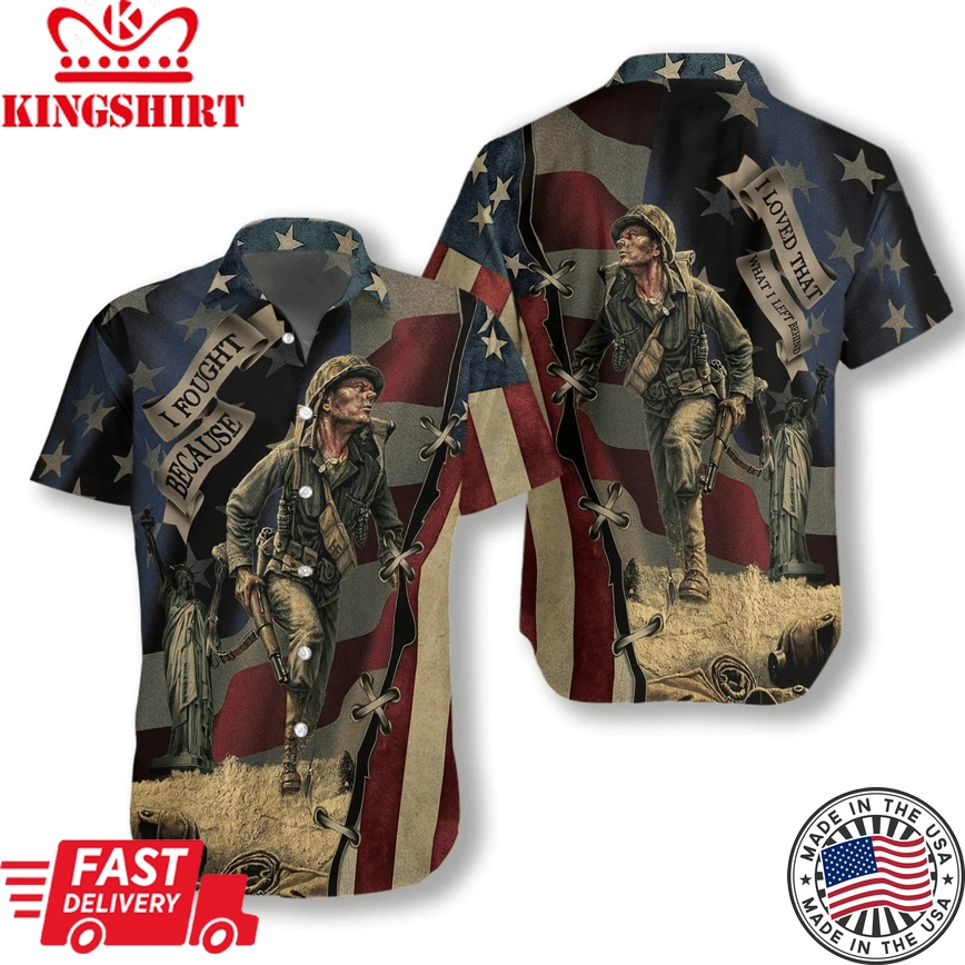 Us Veteran Trendy Hawaiian Shirt