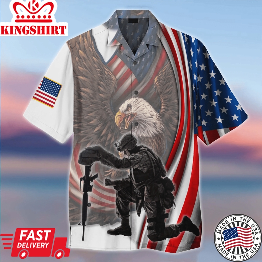 Us Veteran Trendy Hawaiian Shirt