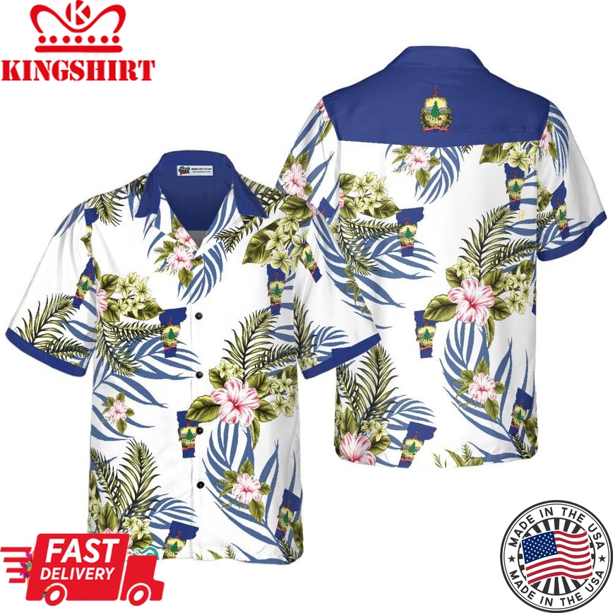 Vermont Proud Hawaiian Shirt