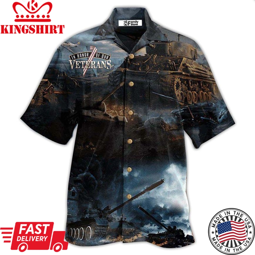 Veteran The Tanker Are Heroes - Hawaiian Shirt