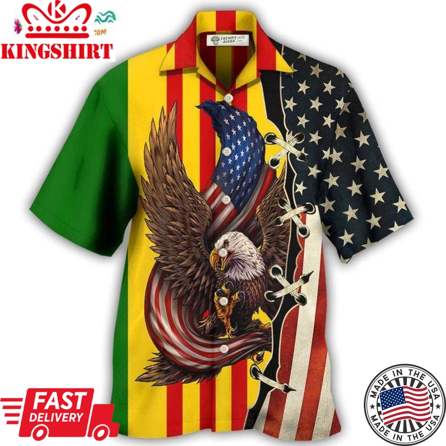 Veteran Vietnam Veteran Eagle Proud Hawaiian Shirt