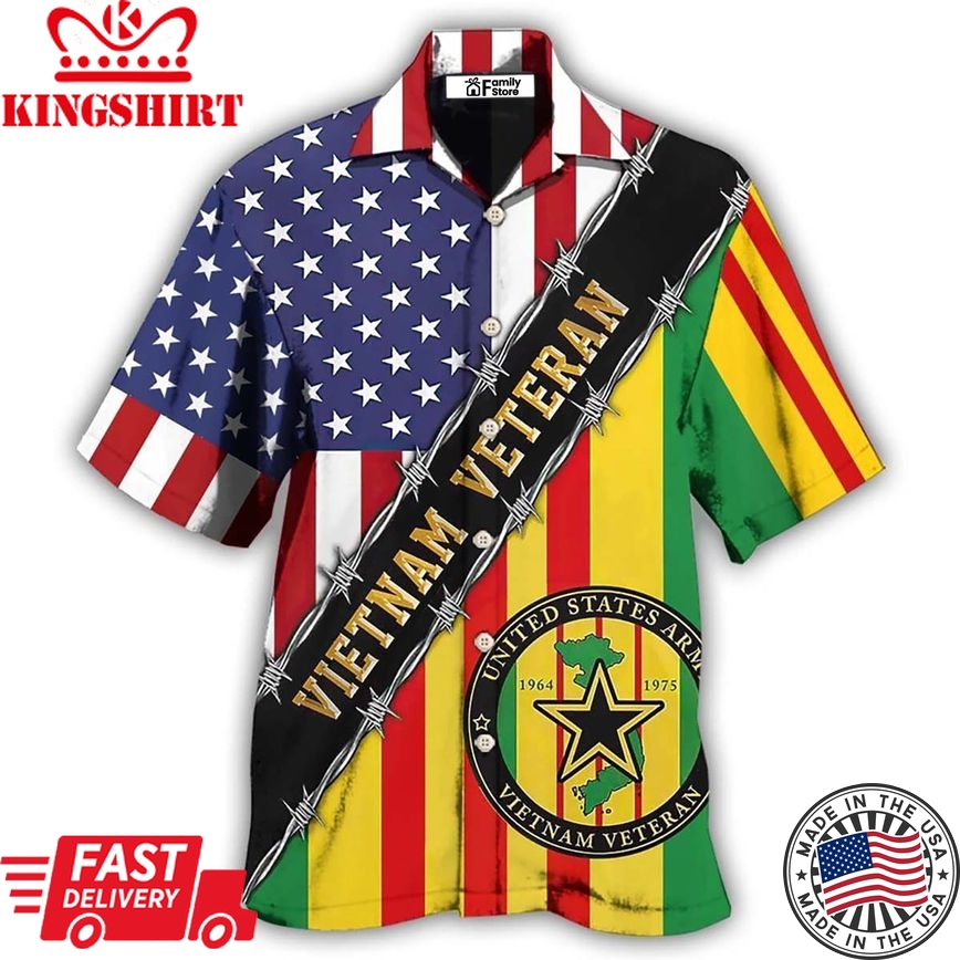 Veteran Vietnam Veteran I Love Freedom So Much - Hawaiian Shirt