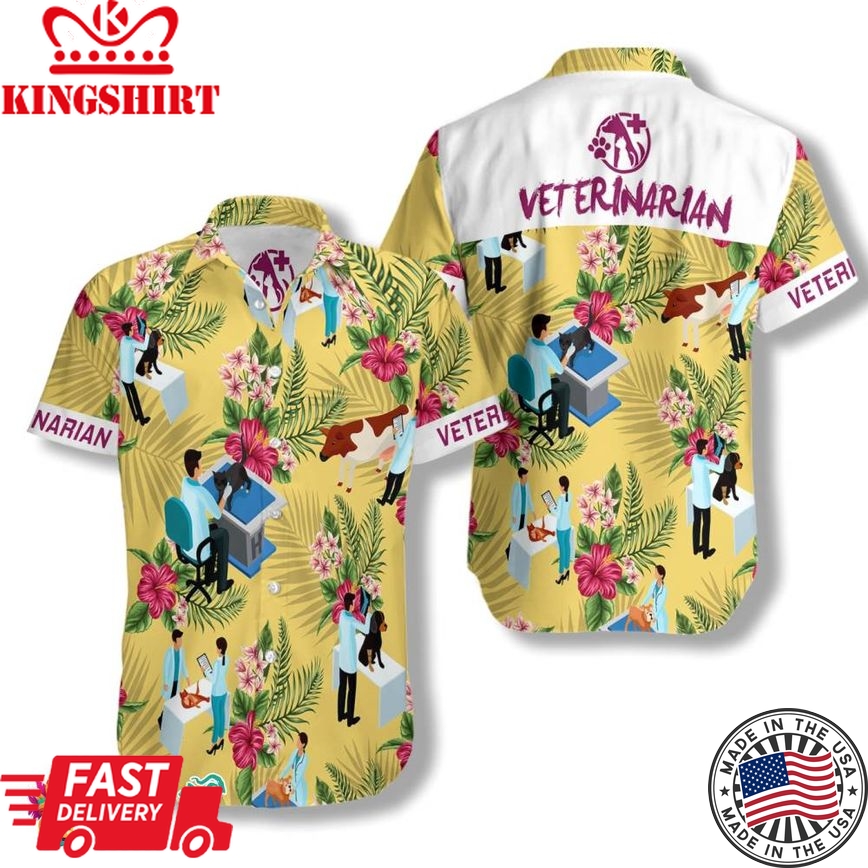 Veterinarian Hawaiian Shirt