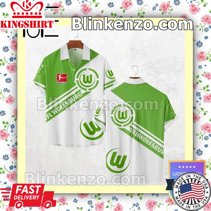 Vfl Wolfsburg Bundesliga Trendy Hawaiian Shirt Aloha Shirt