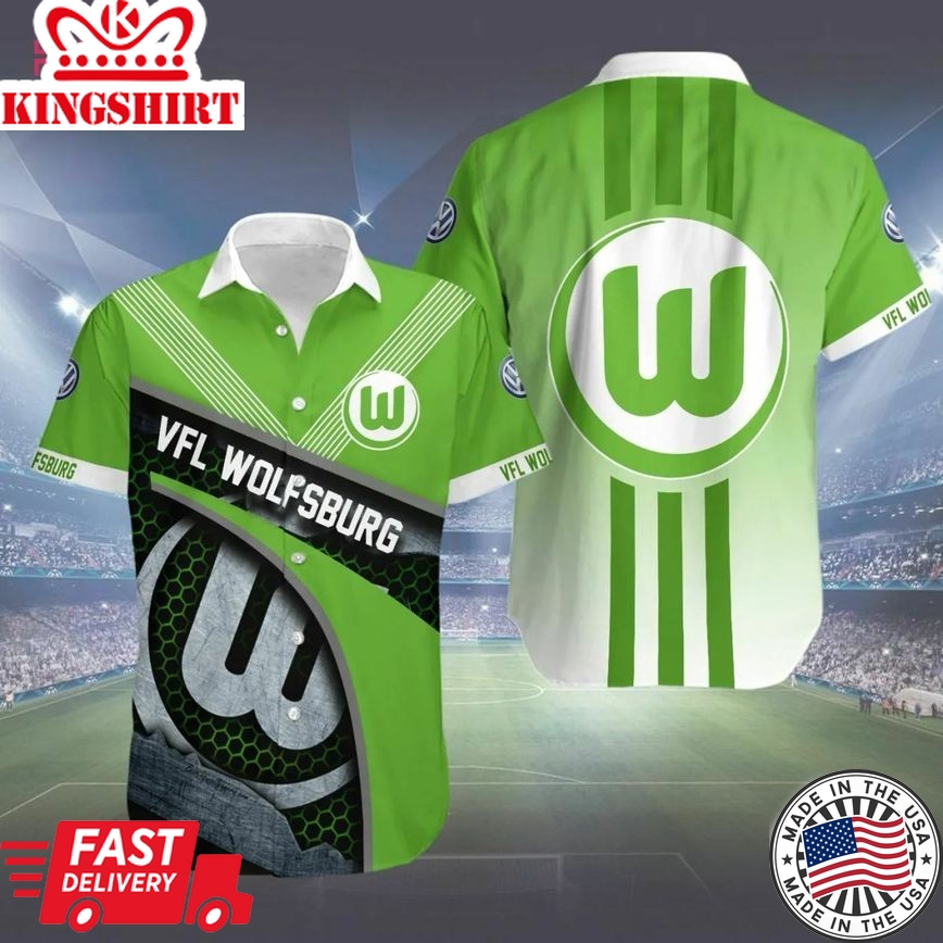 Vfl Wolfsburg Limited Edition Trendy Hawaiian Shirt Aloha Shirt