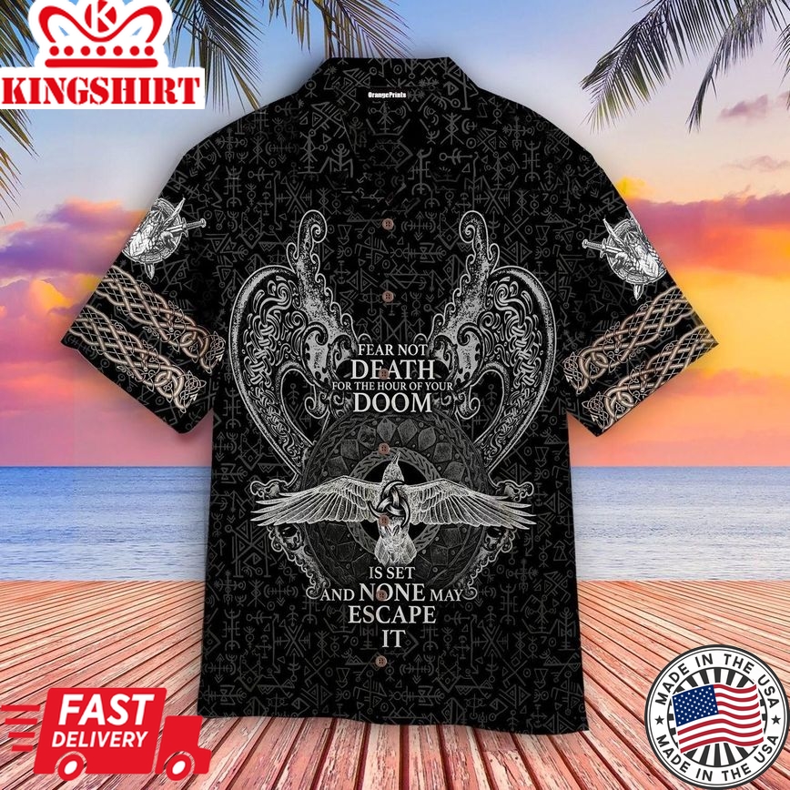 Viking God Trendy Hawaiian Shirt For