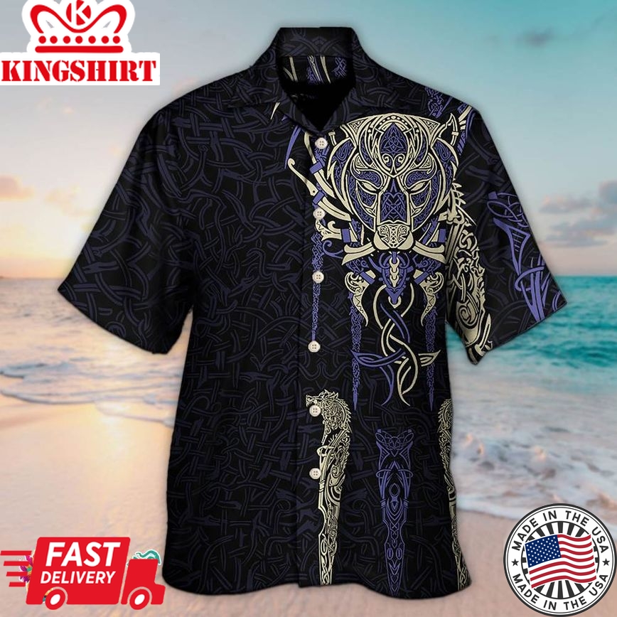 Viking Norse Legends Life Style Hawaiian Aloha Beach Shirt