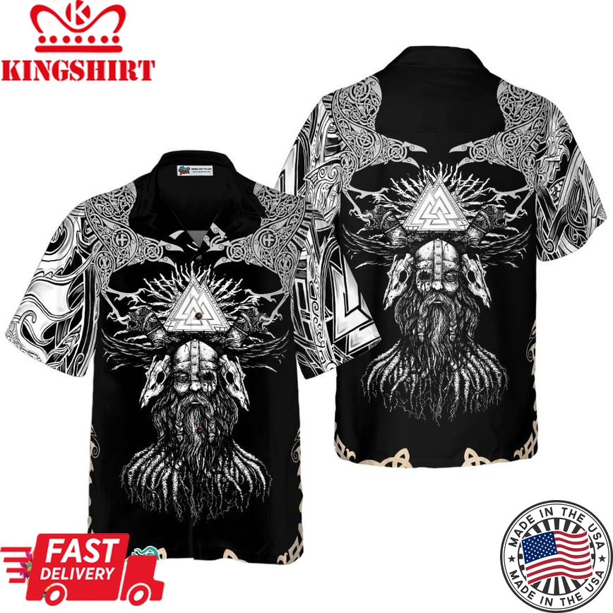 Viking Odin Hawaiian Shirt