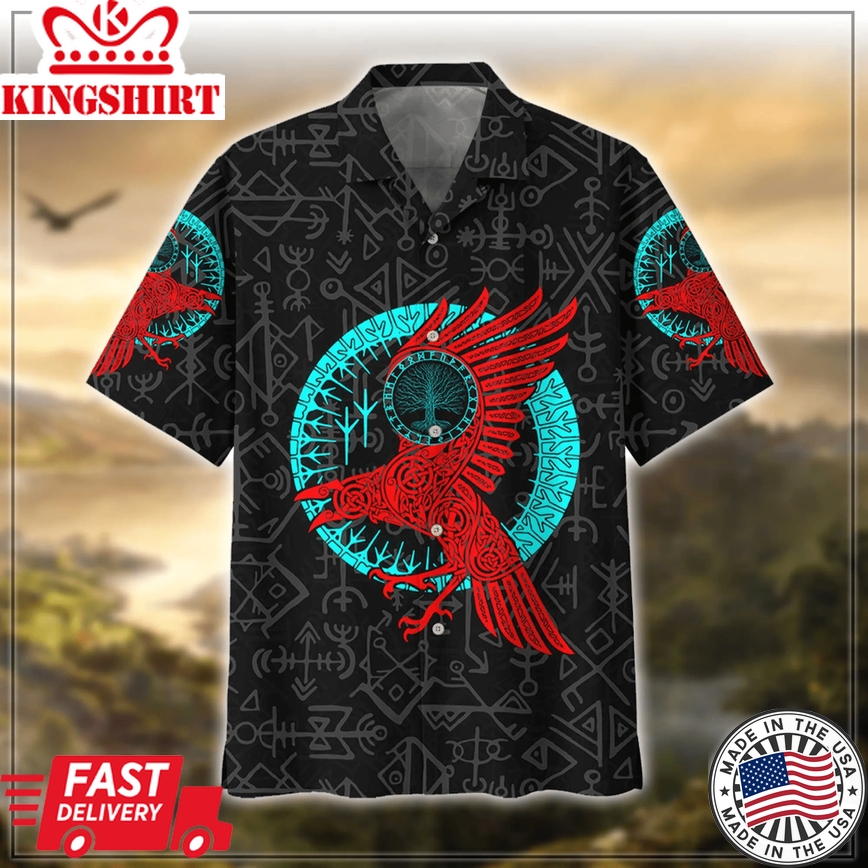 Viking Trendy Hawaiian Shirt