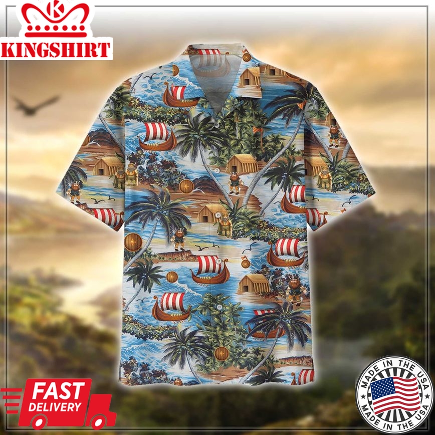 Viking Trendy Hawaiian Shirt