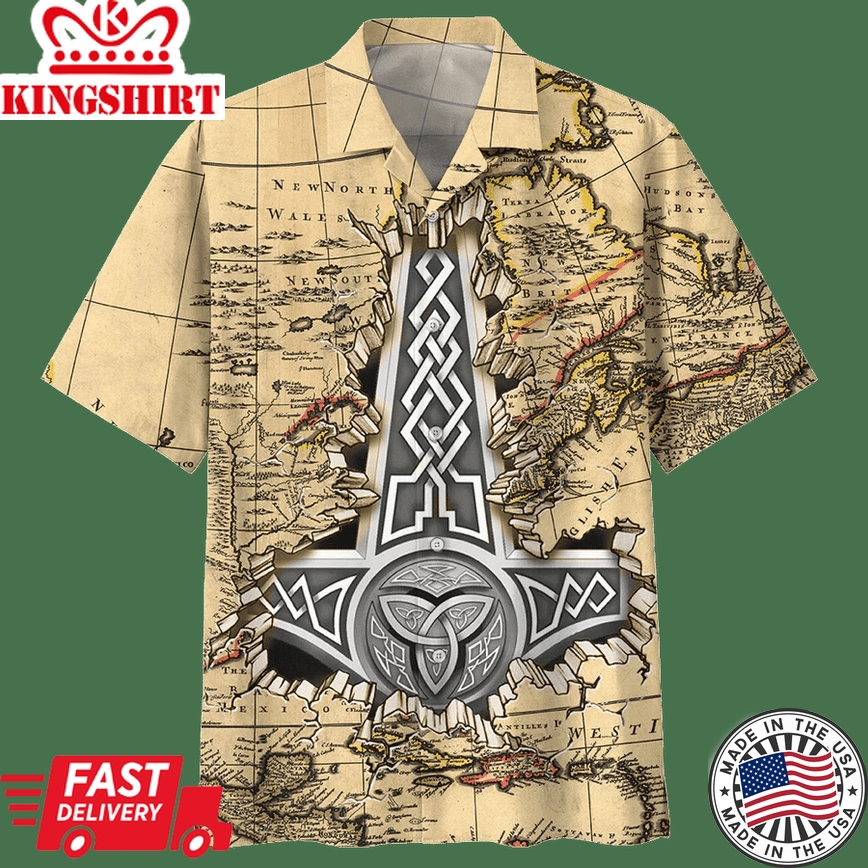 Viking Trendy Hawaiian Shirt