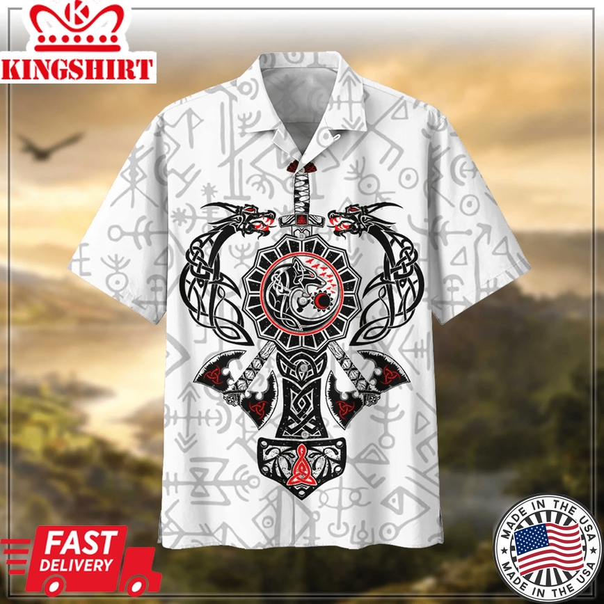 Viking Trendy Hawaiian Shirt