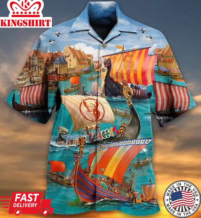 Viking Trendy Hawaiian Shirt